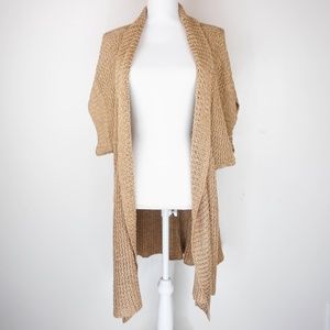 Coldwater Creek Short Sleeve Duster Cardigan